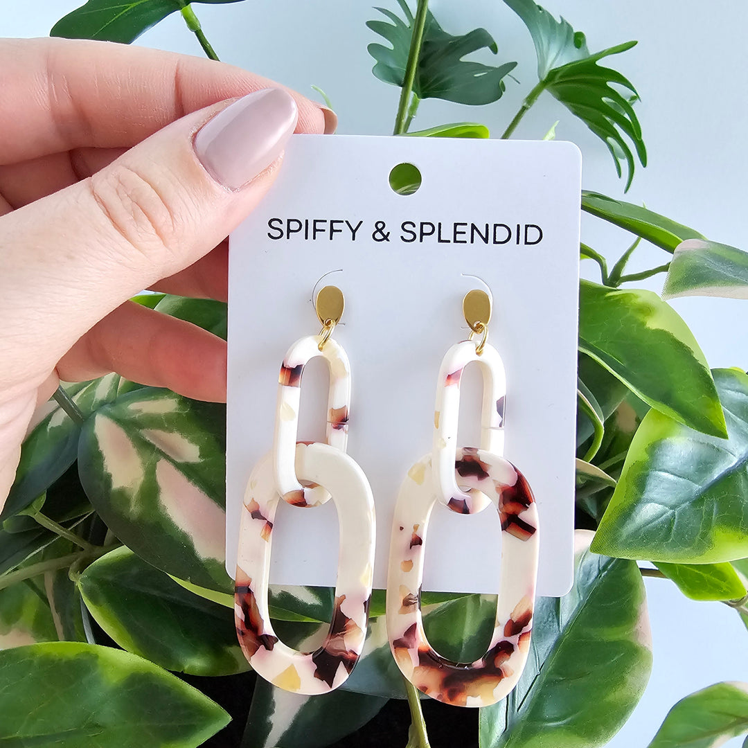 Chrissy Earrings - Terrazzo by Spiffy & Splendid