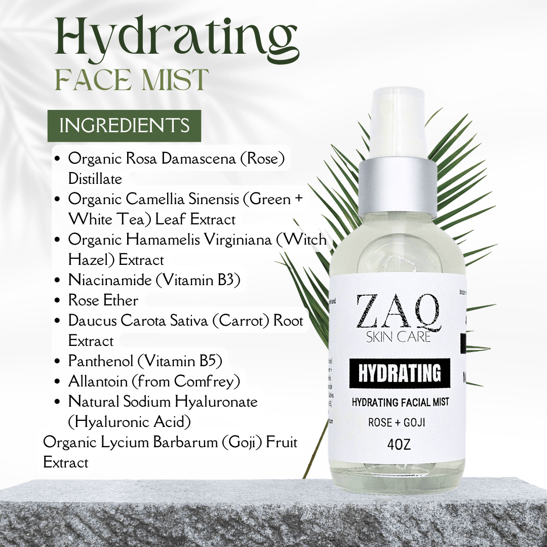 ZAQ Hydrating Facial Mist by ZAQ Skin & Body