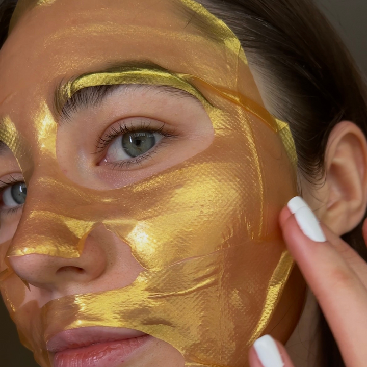 24K Gold Hydrogel Face Mask by ZAQ Skin & Body