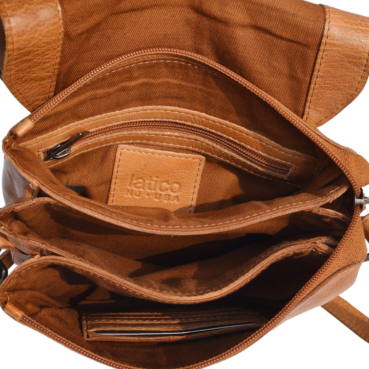 Peck Crossbody by Latico Leathers