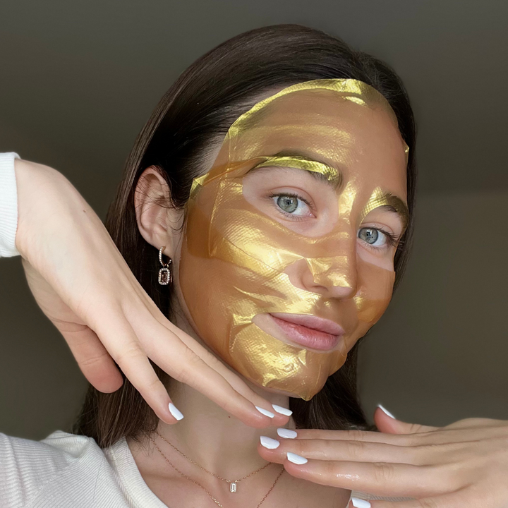 24K Gold Hydrogel Face Mask by ZAQ Skin & Body