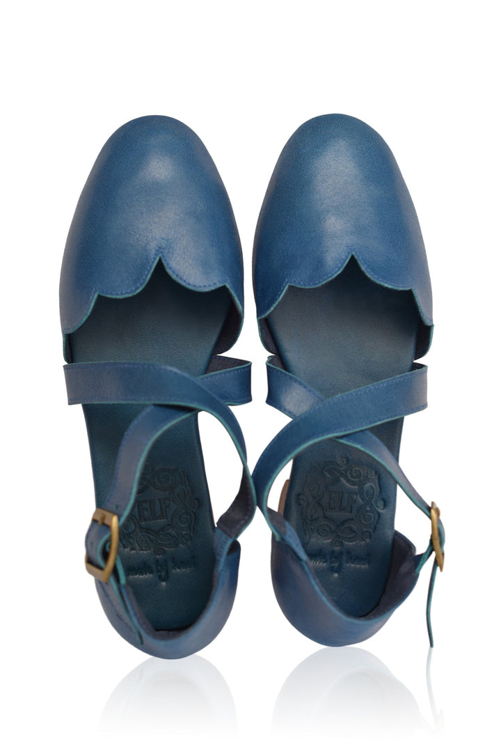 Mangrove Leather Flats by ELF