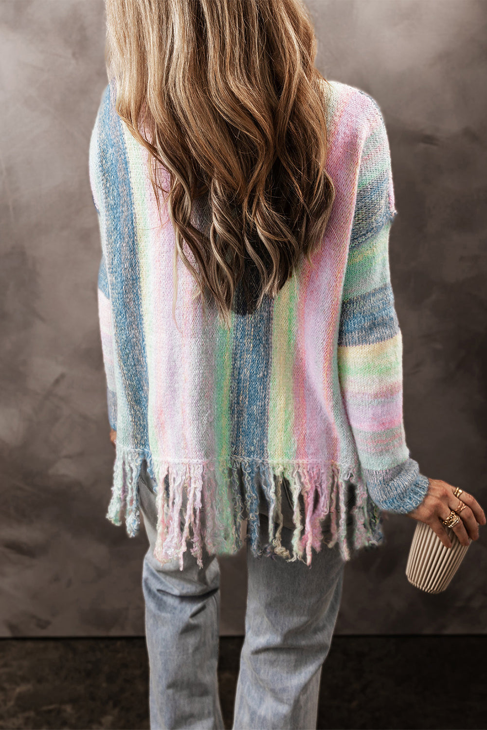 Fringed Tunic Sweater by Poppy Lee Lane