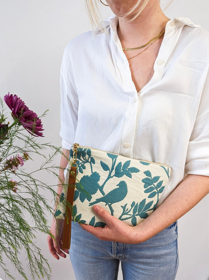 Bird Silhouette Wristlet Purse by Ash & Rose