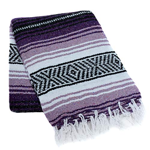 Yoga Studio cotton handwoven  classic blanket by OMSutra