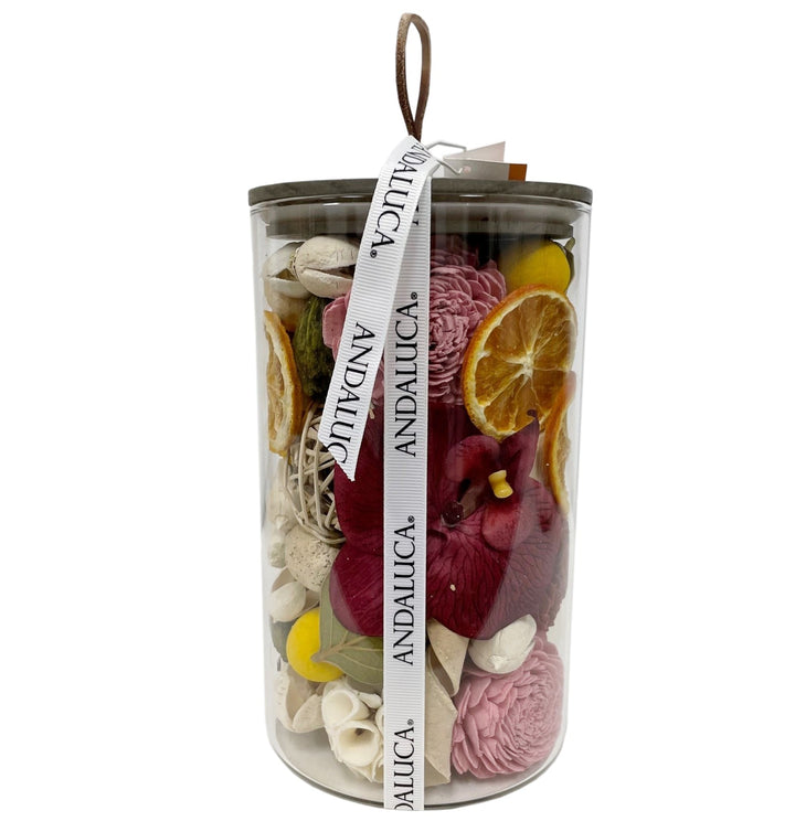 Forbidden Flower Oasis Potpourri Jar by Andaluca Home