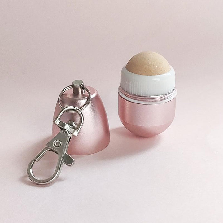 Key Chain Washable Face Oil Absorbing Volcanic Stone Roller by ZAQ Skin & Body