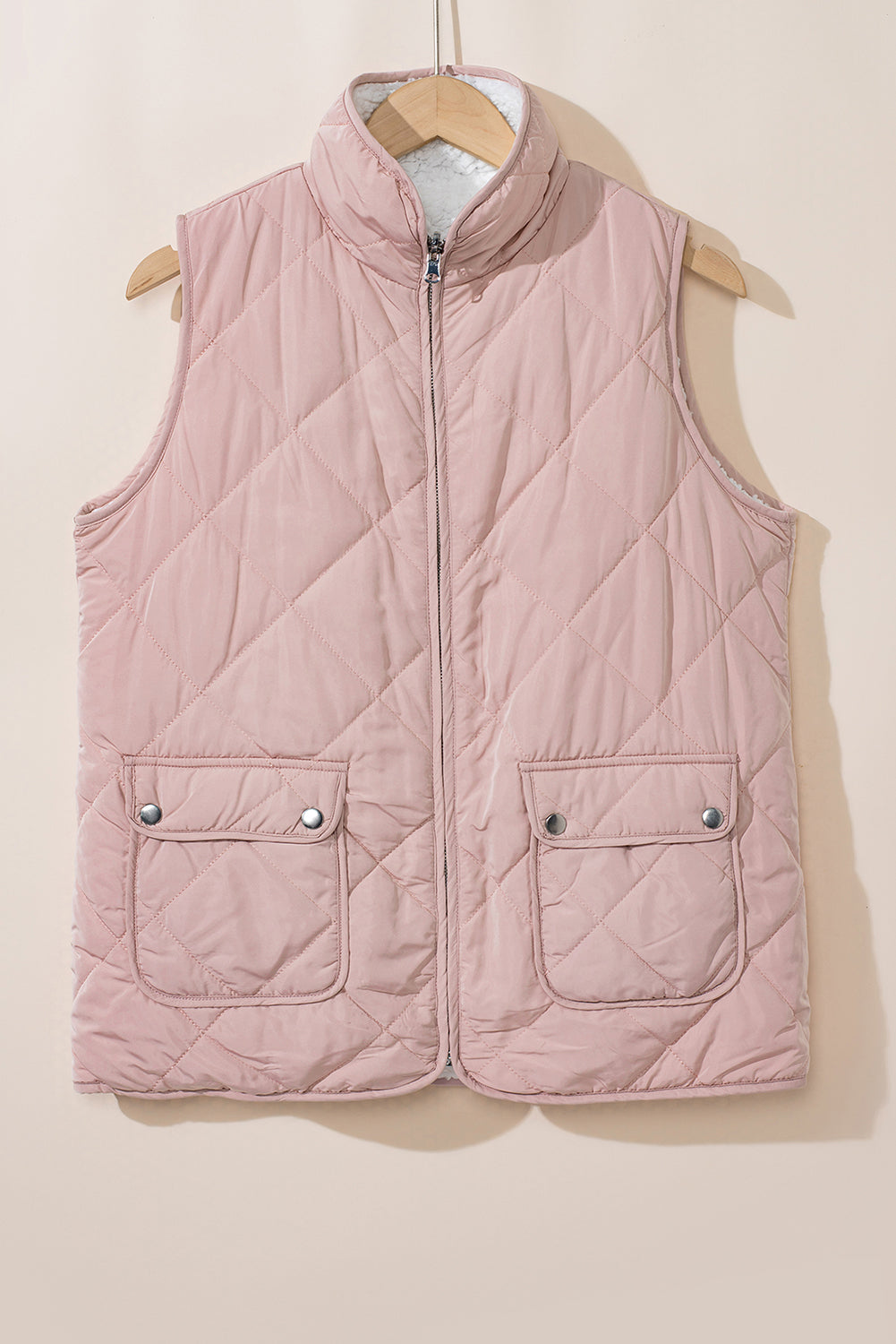 Fleece Lined Quilted Vest by Poppy Lee Lane