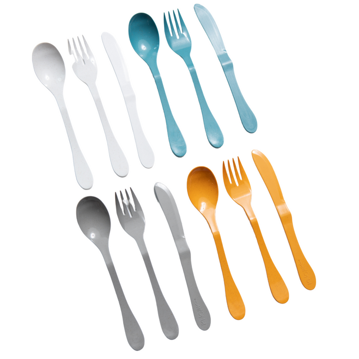 NEW Eco 12 Piece (Fork, Knife, Spoon) by KNORK