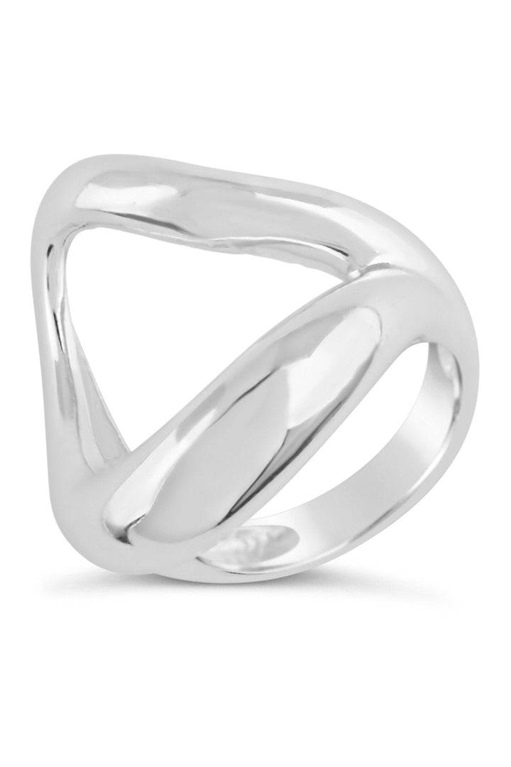 Sterling Silver Open Ring by Sterling Forever