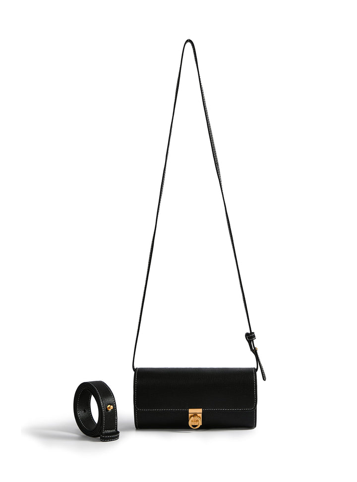 Aria 3-way Convertible Belt Crossbody Pencil Bag, Black by Bob Oré