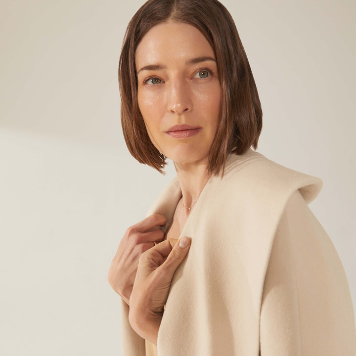 Brigette Cashmere-Wool Robe by Italic