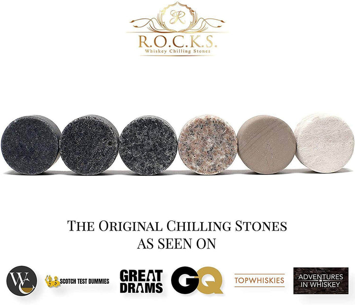 The Rocks x Trivia Quiz Set by R.O.C.K.S. Whiskey Chilling Stones