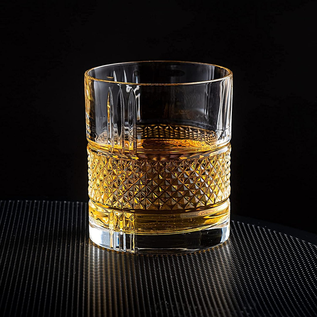 The Connoisseur's Set - Reserve Glass Edition by R.O.C.K.S. Whiskey Chilling Stones