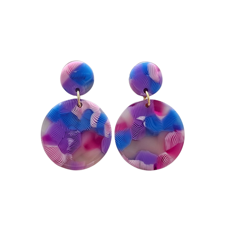 Addy Earrings - Cotton Candy by Spiffy & Splendid