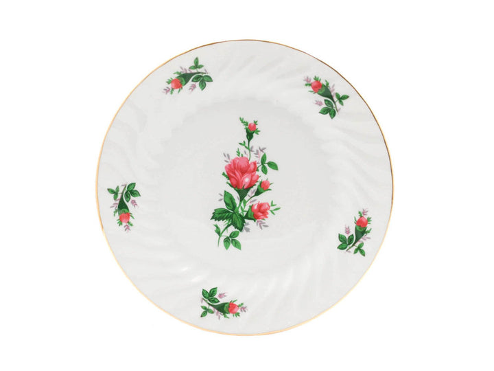 Limited Edition: Vintage Bloom Dessert Plate Set by Tuxton Home