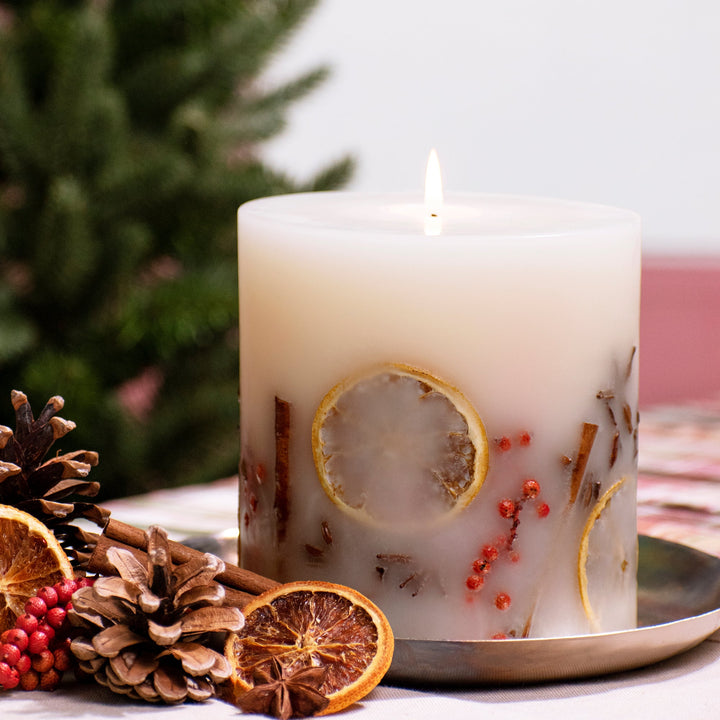 Holiday Memories Botanical Candle by Andaluca Home