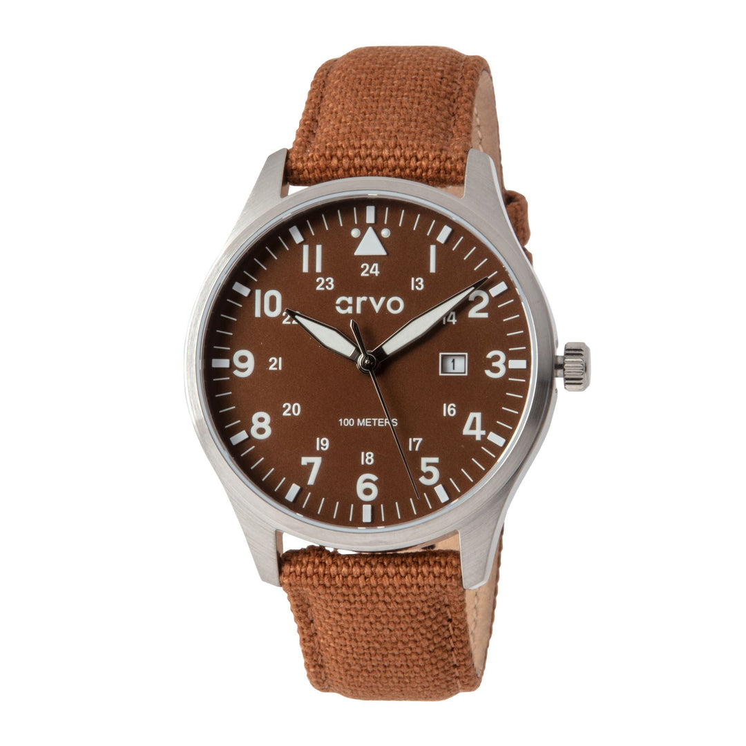 Arvo Rove Field Watch - Buckeye Brown by Arvo