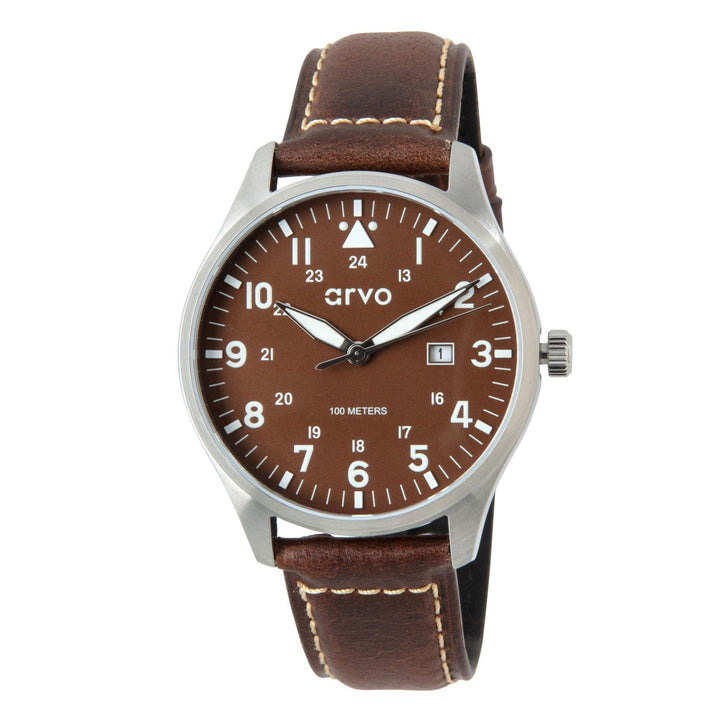 Arvo Rove Field Watch - Buckeye Brown by Arvo