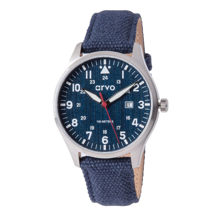 Arvo Rove Field Watch - Jeans Blue by Arvo