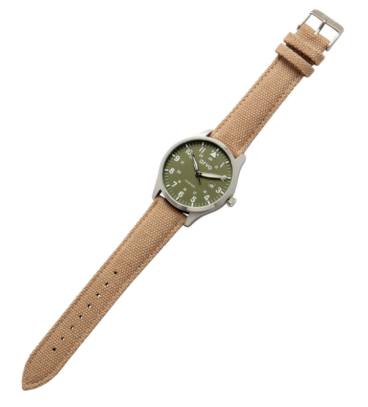 Arvo Rove Field Watch - Spring Green by Arvo