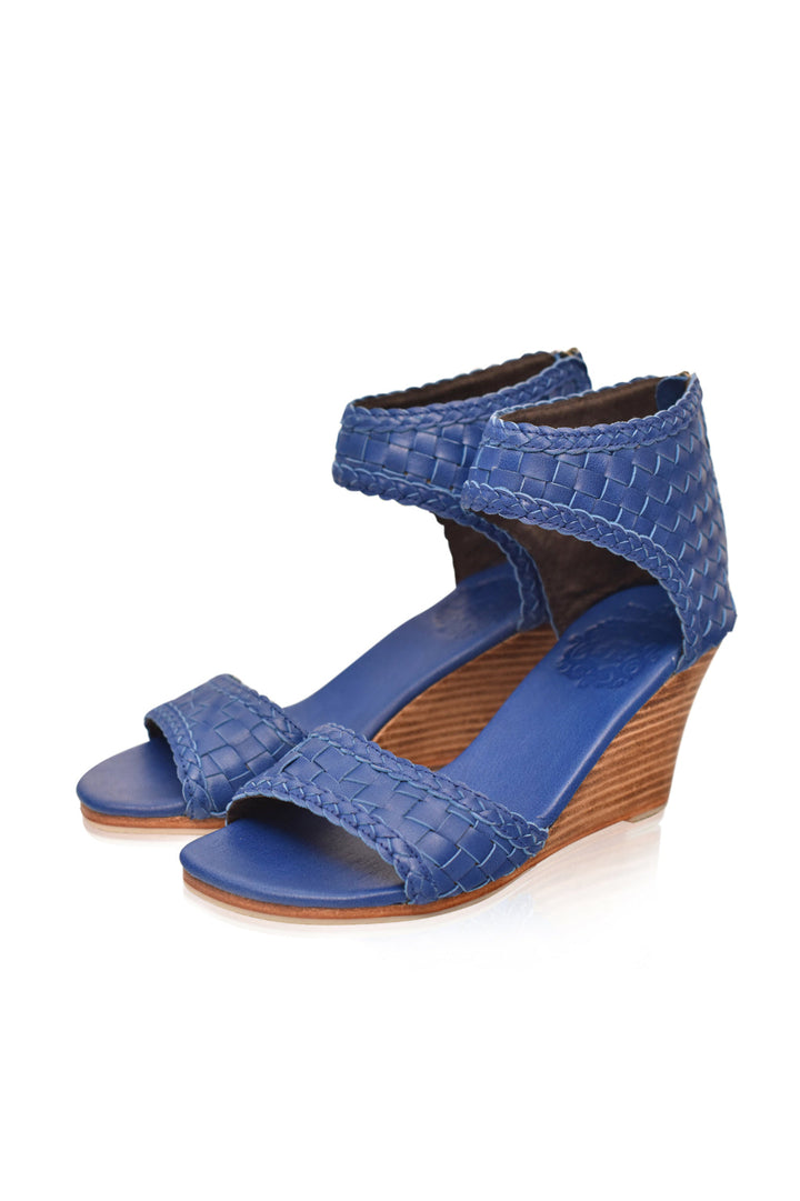 Athena Leather Wedges by ELF