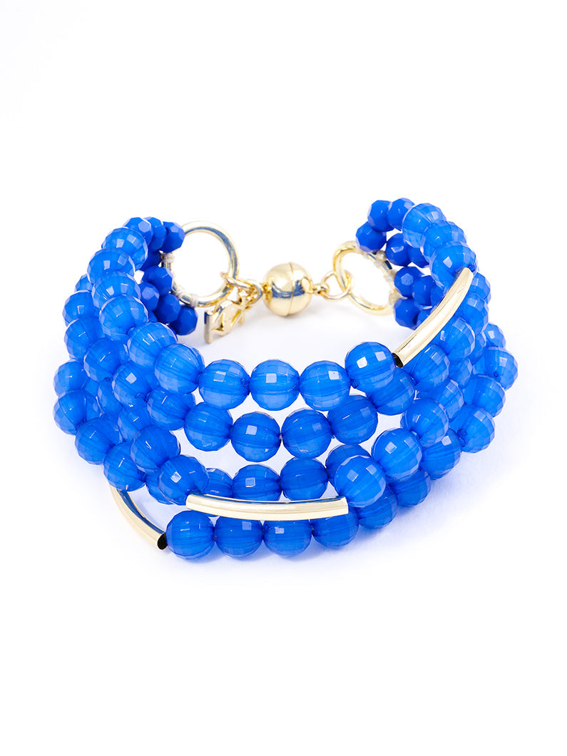 Catch the Wave Beaded Bracelet by ZENZII