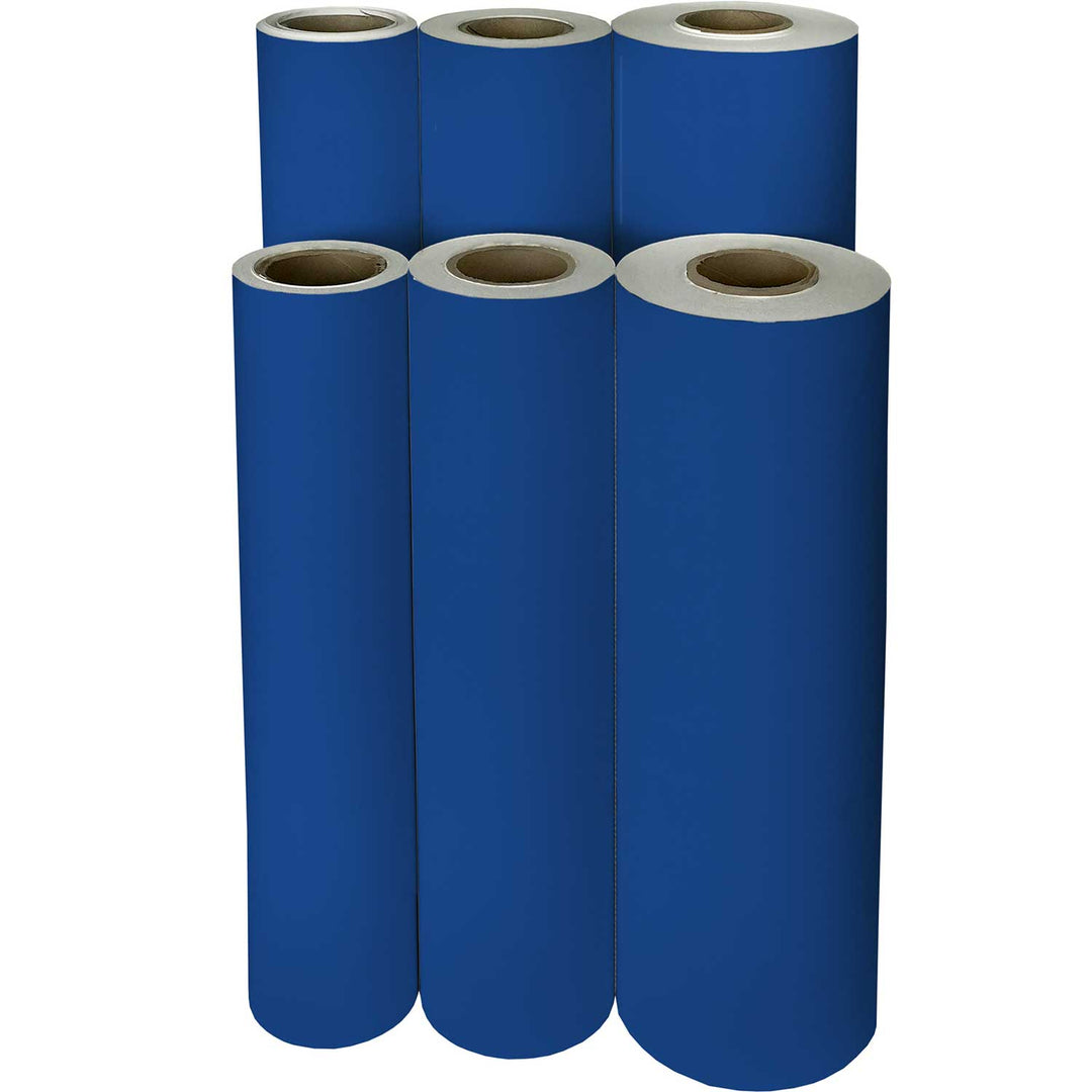 Matte Royal Blue Gift Wrap