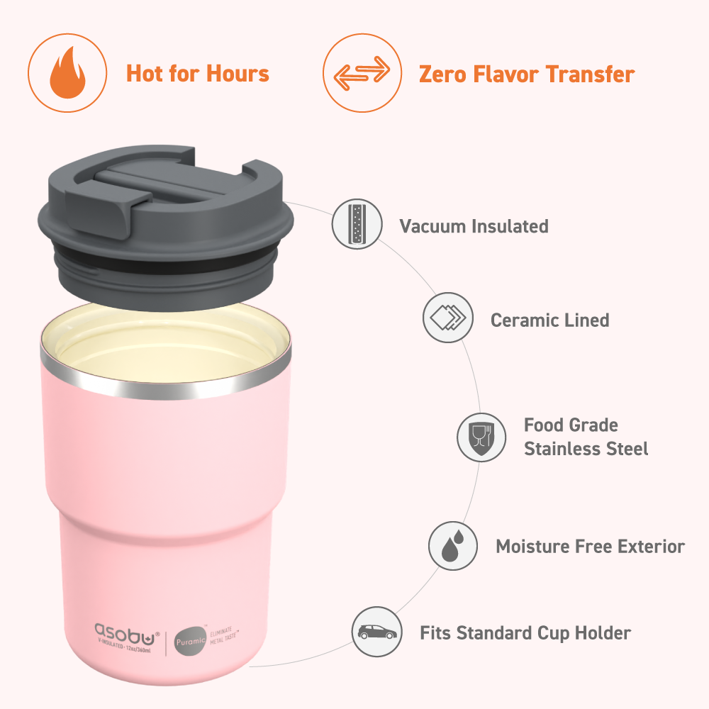 Pink Coffee Express Tumbler by ASOBU®