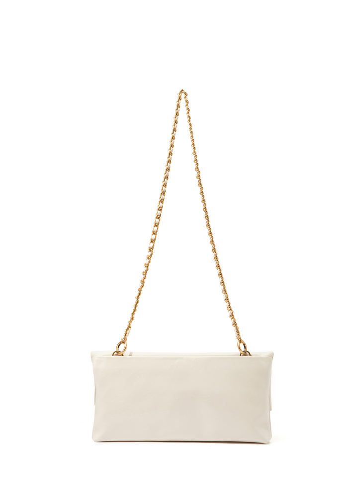 Rei Leather Bag, Beige by Bob Oré