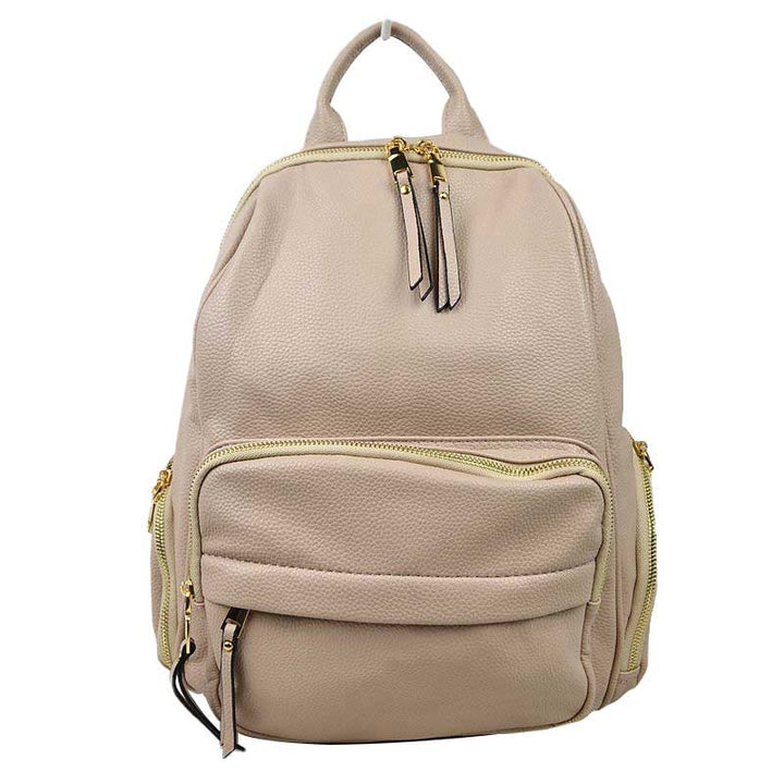 Elegant Soft PU Leather Backpack