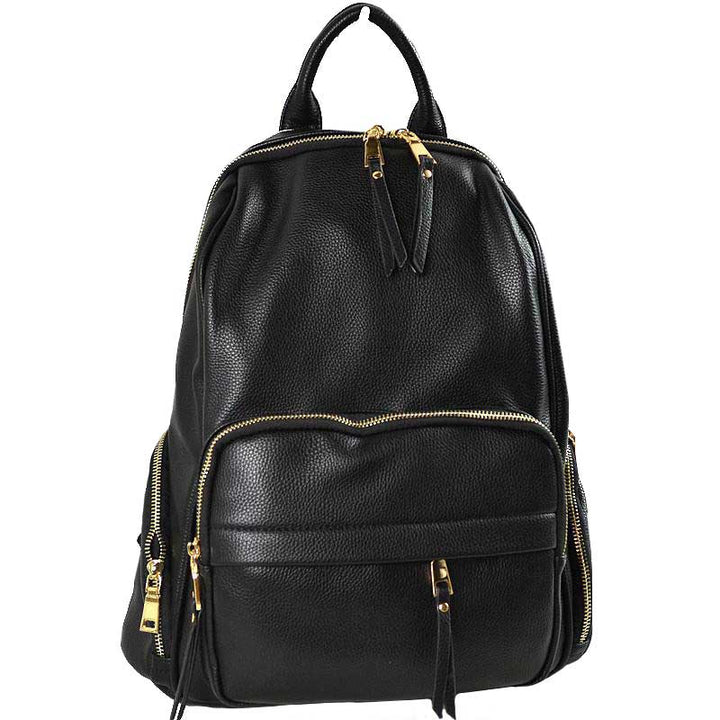 Elegant Soft PU Leather Backpack