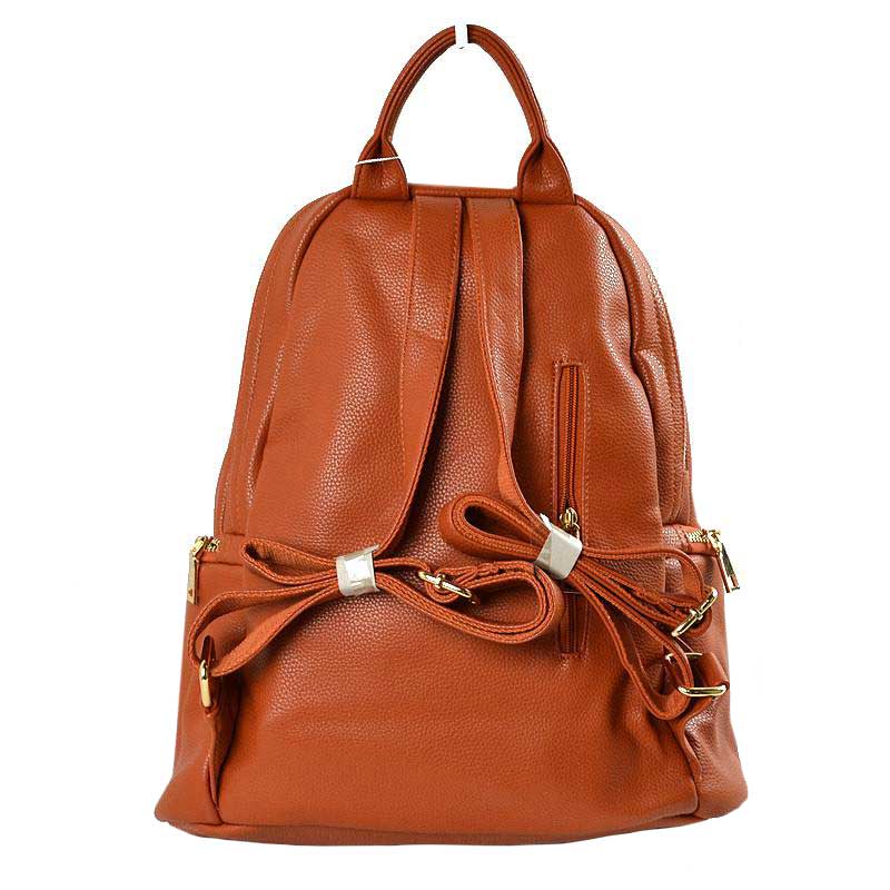 Elegant Soft PU Leather Backpack