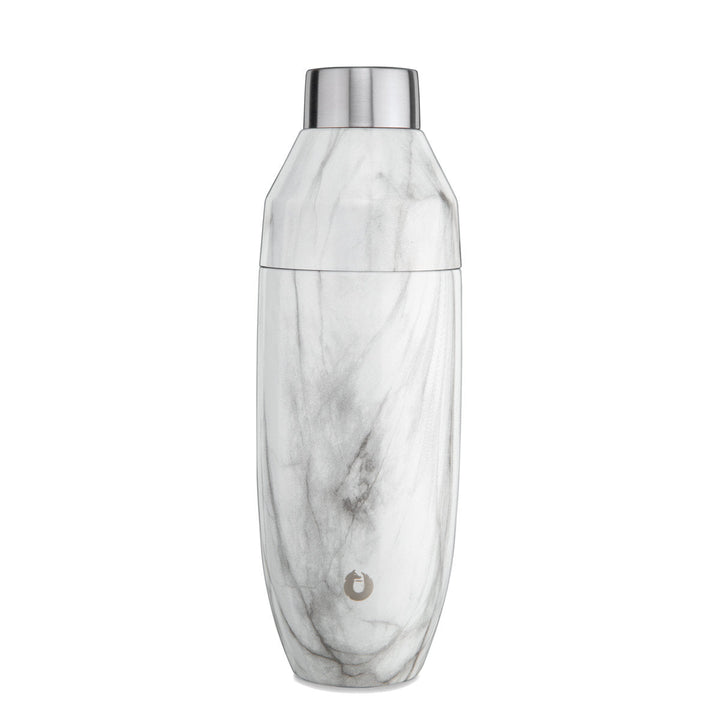 Stainless Steel Cocktail Shaker, Marble by Snowfox