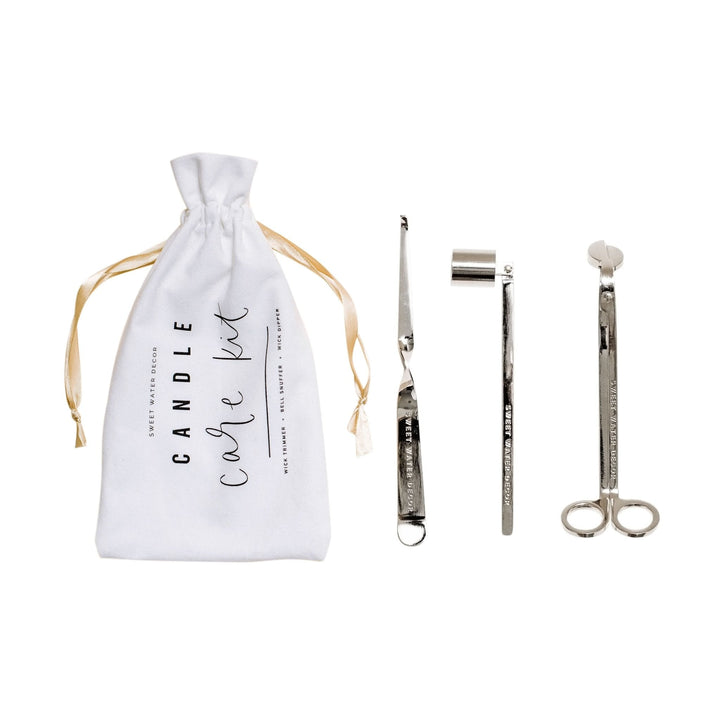 Silver Candle Care Kit by Sweet Water Decor