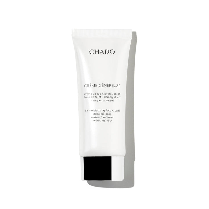 Crème Généreuse | Hydrating Daily Face Moisturizer | Use as a Makeup Base, Makeup Remover, or as a Face Mask | Paraben and Sulfate Free Cream | Cruelty Free – 40ml by CHADO Cosmetics