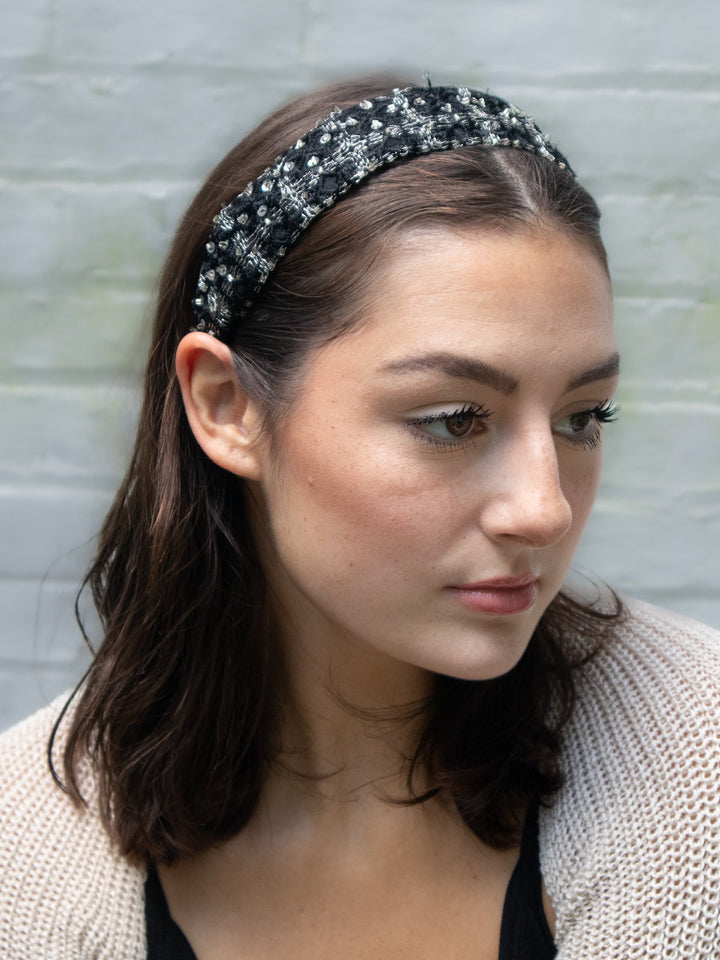 Celine Beaded Headband by Ash & Rose