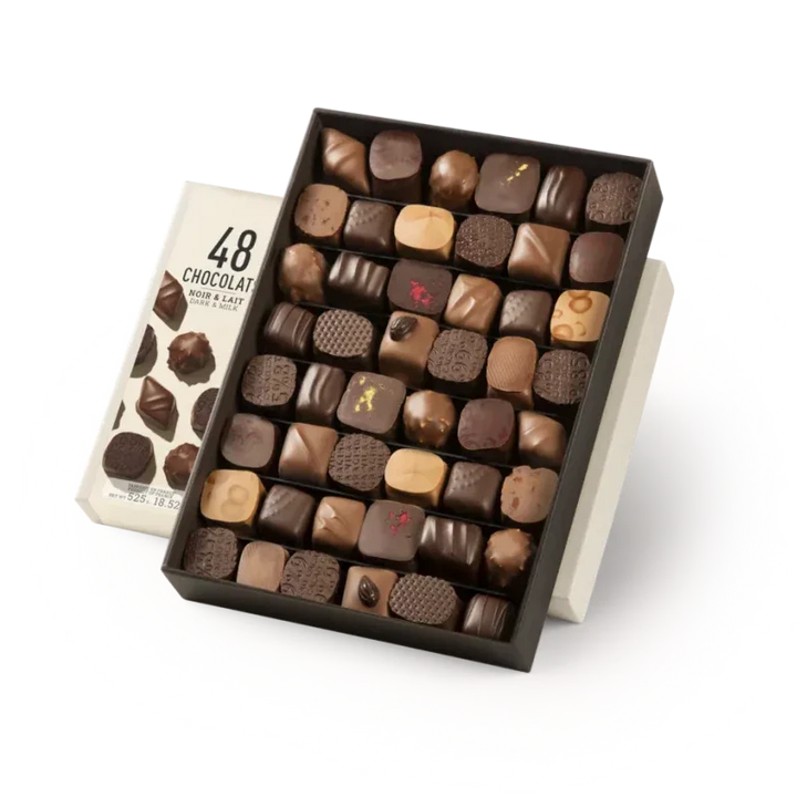 Michel Cluizel 48-Piece Chocolate Bon Bons Gift Box (Mixed)