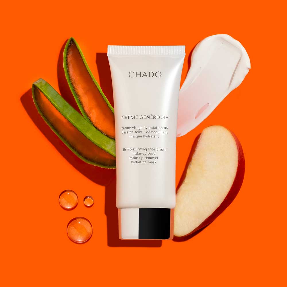 Crème Généreuse | Hydrating Daily Face Moisturizer | Use as a Makeup Base, Makeup Remover, or as a Face Mask | Paraben and Sulfate Free Cream | Cruelty Free – 40ml by CHADO Cosmetics