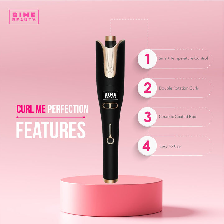 Curl Me Perfection Automatic Hair Curler by BimeBeauty