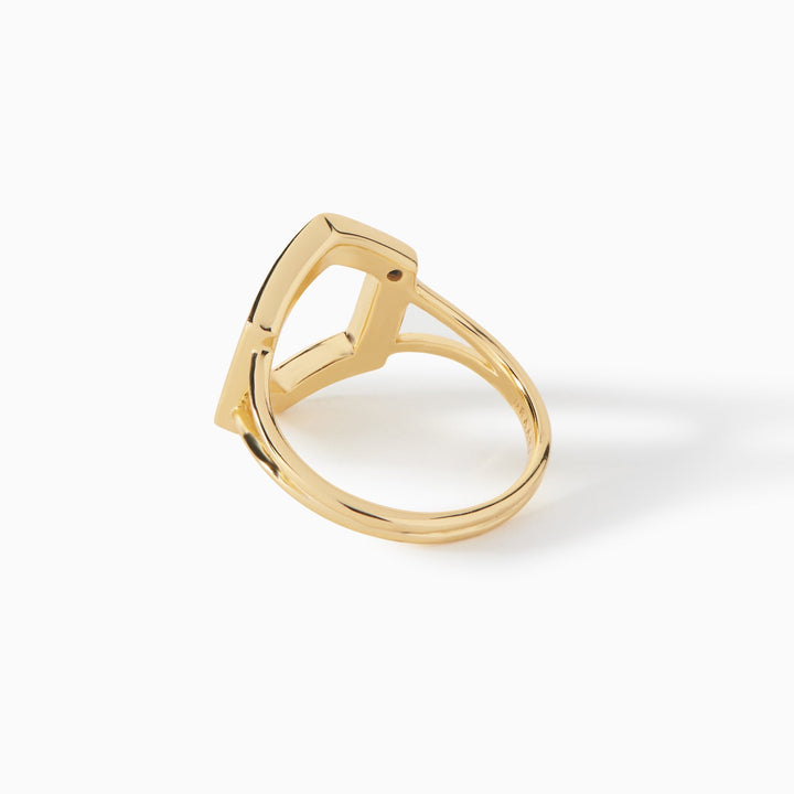 The Danielle Burnish Stone Ring by Ora Ana