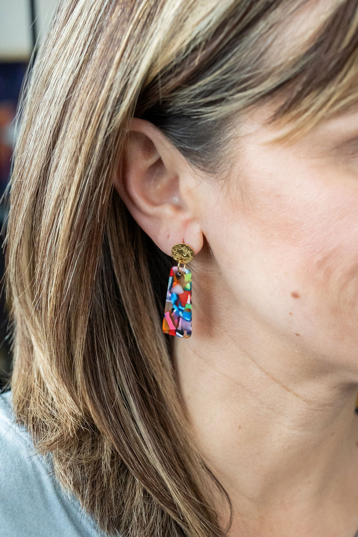 Mia Mini Earrings - Fiesta by Spiffy & Splendid