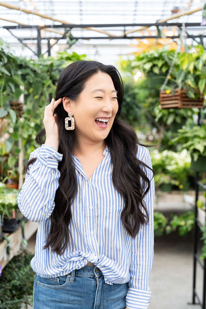 Margot Earrings - Sandstone by Spiffy & Splendid