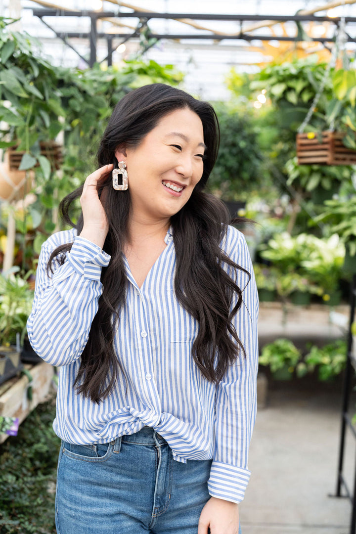 Margot Earrings - Sandstone by Spiffy & Splendid