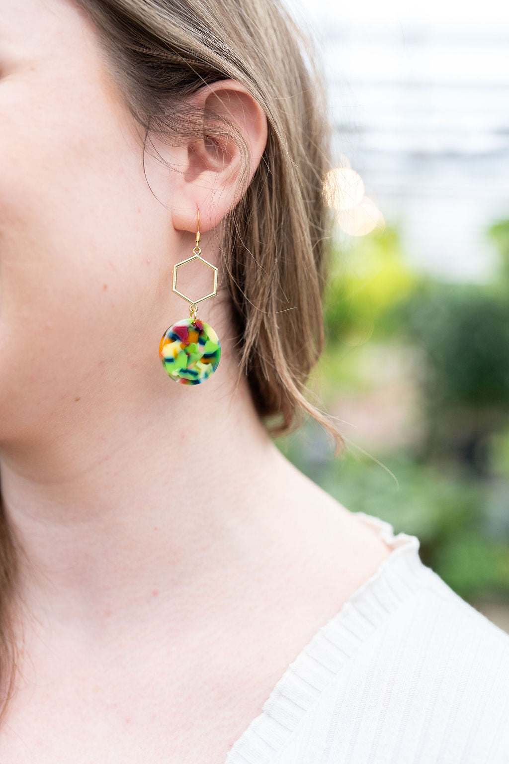 Layla Earrings - Tropical by Spiffy & Splendid