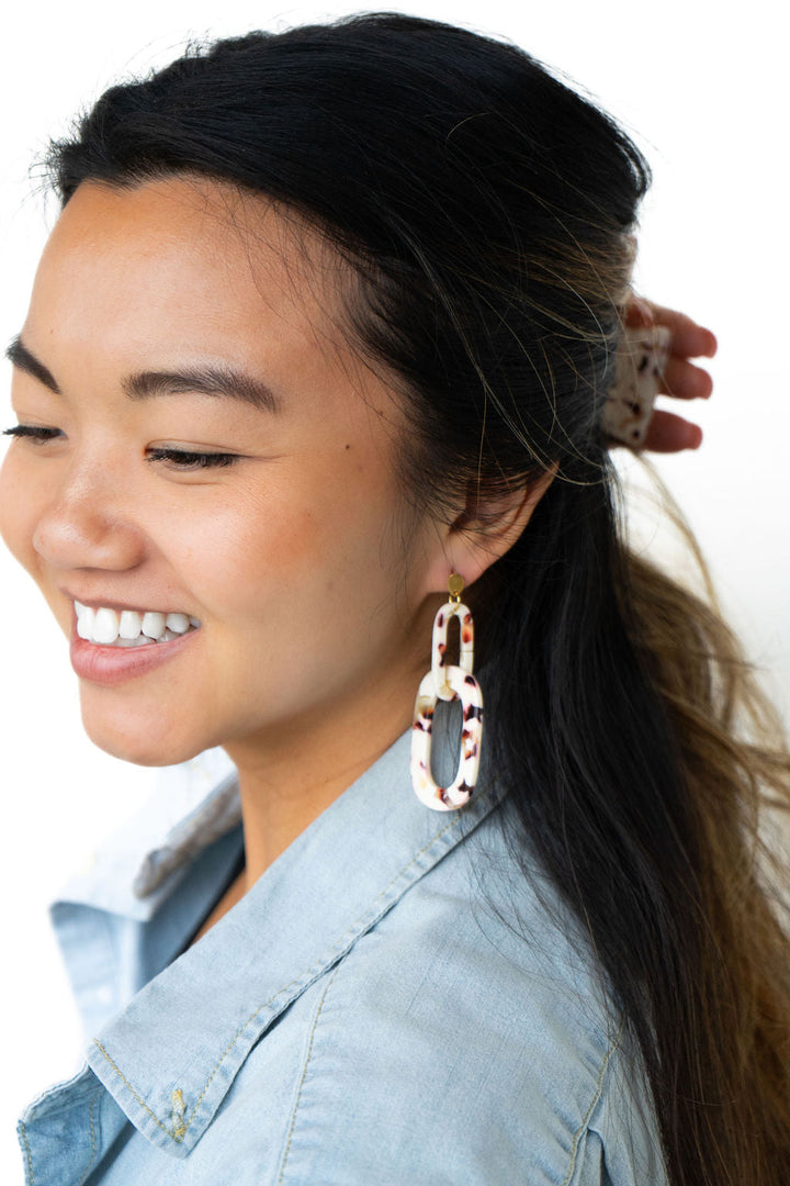 Chrissy Earrings - Terrazzo by Spiffy & Splendid