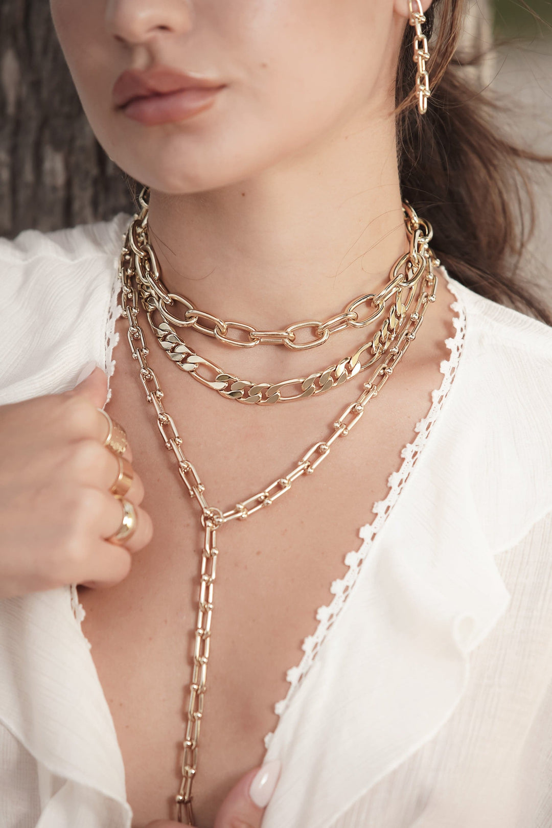 Margaux Lariat Necklace by eklexic