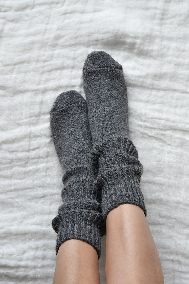 Veronica Wool Socks by Linen Way