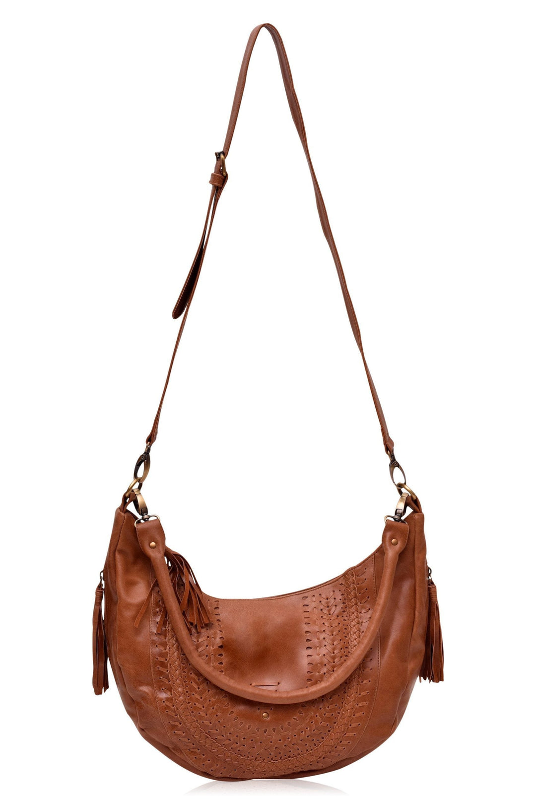 Elysian Coast Leather Crossbody Bag by ELF