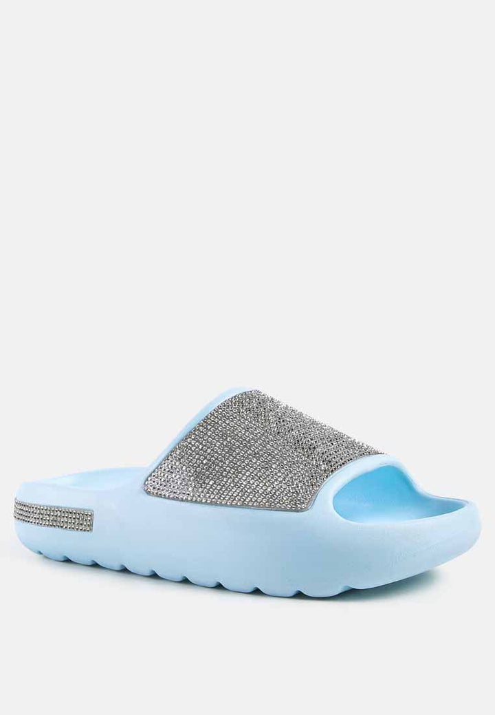 dumba diamante pool sliders by London Rag